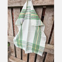 Hndvvede Viskestykker grnne tern