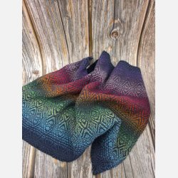 Hndvvede Hndklder Gr / Regnbue