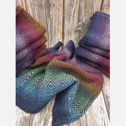 Hndvvede Hndklder Gr / Regnbue