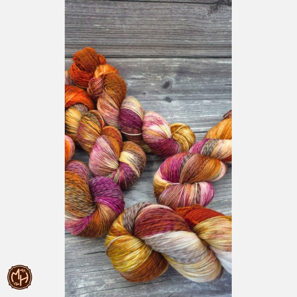 Merino Tweed : Gyldent L�v