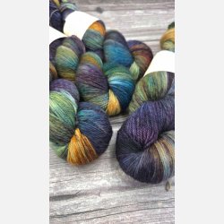 Merino Tweed : Midnatmose