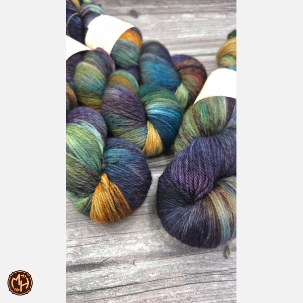 Merino Tweed : Midnatmose